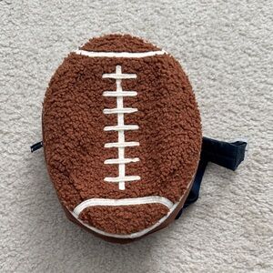 Football Shaped Plush Bag